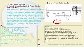 mesure de la célérité du son dans l air [upl. by Akiaki]