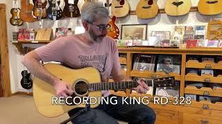 How does Recording King hold up against Collings  RD328 vs D2H [upl. by Iorio]