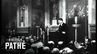 Foreign Press Conference April 1933 Aka Hitler Speaking At Foreign Press Conference 1933 [upl. by Stauder]