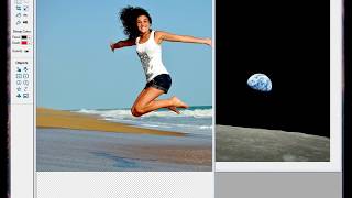 How to make 2 images to 1  ScreenHunter 7 [upl. by Artapoelc160]