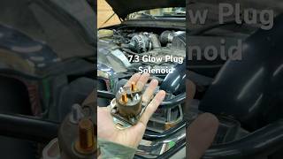 73 Powerstroke glow plug solenoid replacement diesel shorts ford [upl. by Packton813]