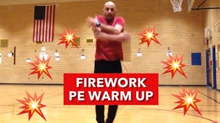 PhysEdZone quotFireworkquot PE Dance Fitness WarmUp  Brain Break [upl. by Starobin481]