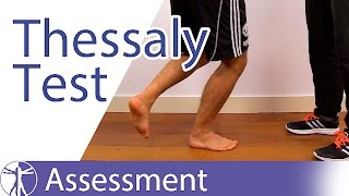 Thessaly Test⎟Meniscus Lesion [upl. by Cresida]