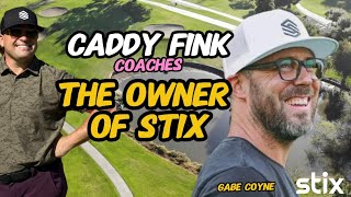 Dave Fink Coaches The Owner of Stix Golf [upl. by Norrab]