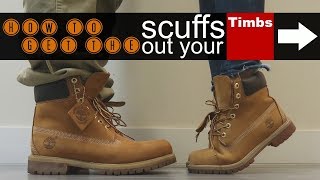 How To Get The Scuffs Out Your Timberlands [upl. by Nasaj]