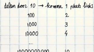 Kommagetallen delen 1  Kommagetal delen door 10 100 1000 enz [upl. by Ikim]