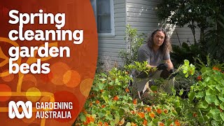 How to clean up and replant a messy garden bed  Garden Inspiration  Gardening Australia [upl. by Scribner]