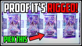 Proof That Pokemon TCG Pocket Packs are RIGGED [upl. by Hesta614]