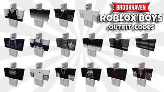 Roblox Boys Outfits Codes For BRookhaven RP Berry Avenue And Bloxburg [upl. by Eceinhoj]