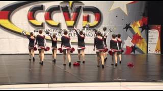 RMNord2015  Mini Stars  Peewee Freestyle Pom [upl. by Kilby]