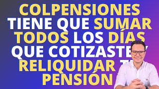 🔴SEMANAS DE COTIZACIÓN A PENSIÓN SE DEBEN CONTABILIZAR CON DÍAS CALENDARIO NO CON MESES DE 30 DÍAS🔴 [upl. by Anihpled]