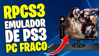 RPCS3  Emulador de PS3  Instalação  Configuração Completa Tutorial 2024 [upl. by Dicks560]