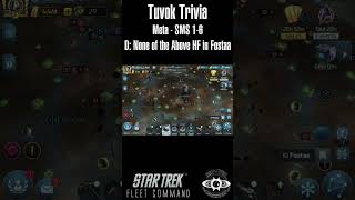 Tuvok Trivia SMS ANSWERS Questions 16STFC [upl. by Babette]