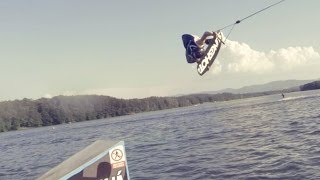 Tantrum to fakie japan grab by Jan Kanurek wakeboard trick [upl. by Katheryn]