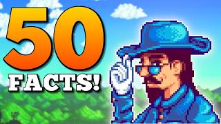 50 Stardew Valley 16 Facts [upl. by Airom]