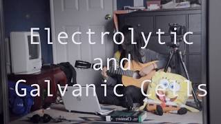 ELECTROLYTIC AND GALVANIC CELLS SONG [upl. by Suolkcin]