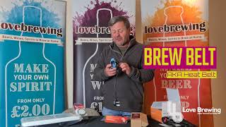 Using a Heat Tray Heat Belt and Immersion Heater for Home Brewing [upl. by Tormoria]