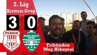 Pendikspor Kırklarelispordan İlk Üç Puanını Aldı  Magnificolar Coştu  Tribünden Maç Hikayeleri [upl. by Ocihc]