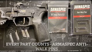 Every Part Counts  Armaspec AntiWalk Pins [upl. by Deni758]