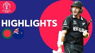 Down To Final 2 Wickets  Bangladesh vs New Zealand  Match Highlights  ICC Cricket World Cup 2019 [upl. by Ethelinda]