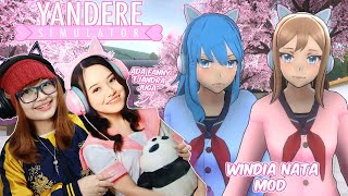 AKU JADI WINDIA NATA DAN FANNY TJANDRA DI MOD YANDERE SIMULATOR [upl. by Yvor]