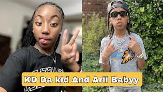 KD Da kid And Arii Babyy Comparison 2023 Kinigra Deon Biography Boyfriend Net Worth Age Facts [upl. by Anaimad643]