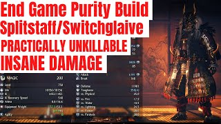 Nioh 2 Most Overpowered SplitstaffSwitchgaive Build UNKILLABLE IZANAGI [upl. by Sirtimid]