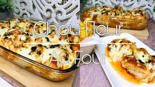 ✨Chou Fleur au Four Gratin de Chou Fleur Recette Originale Facile et Rapide قرنبيط في الفرن [upl. by Kasper]