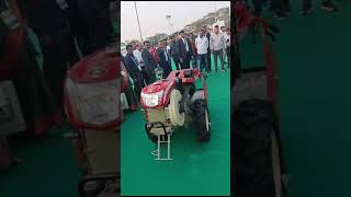 Remote operated 135HP VST power tiller [upl. by Idid]