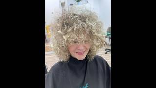 Flequillos 2024 curlyhair flequillocurly curlyprofesional saloncurly peluqueriacurly curls [upl. by Arty]