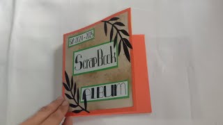 DIY SCRAPBOOK VINTAGE ALBUM SCHOOL PROJECT [upl. by Ondine206]