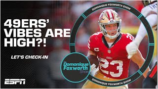 The 49ers ALL THE WAY BACK with McCaffrey’s return  The Domonique Foxworth Show [upl. by Lonier]