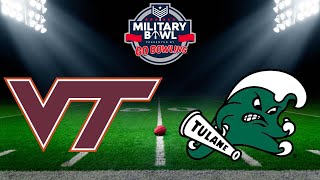 Virginia Tech vs Tulane Wednesday 122723 NCAAF Picks and Predictions  Picks amp Parlays [upl. by Leisha280]