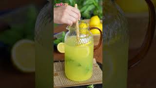 Homemade Lemonade Recipe 🍋🍹 [upl. by Nylek290]