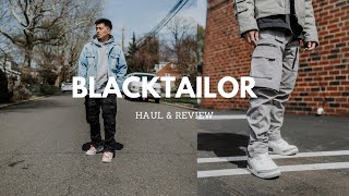 BLACKTAILOR Cargo Pants Haul  Review [upl. by Gil]