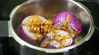 Bhareli Dungri  Kanda na Ravaiya  Stuffed Spicy Onion Curry Video Recipe [upl. by Horace]