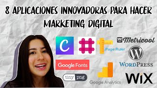 8 APLICACIONES INNOVADORAS PARA HACER MARKETING DIGITAL [upl. by Eniksre358]