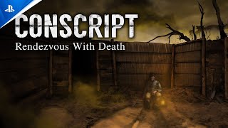 Conscript  Rendezvous with Death Trailer  PS5 PS4 [upl. by Ylrebmit]