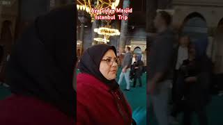 Trip Aya Sofya Masjid istanbul youtbeshort shorts zstravellingvlog [upl. by Ecineg]