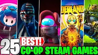 25 BEST CO OP Steam Games You Have to Play in 2024 [upl. by Yeroc]