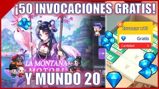 50 INVOCACIONES GRATIS Dohwa Mundo 20 y zona de entrenamiento mejorada  Guardian Tales [upl. by Jewel72]