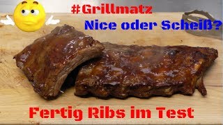 Nice oder Scheiß Fertige Spareribs im Test  Grillmatz [upl. by Anayi]