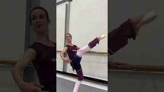 Ballet Barre with Intermezzo Ambassador Diana Alonso ballerina [upl. by Esinwahs695]