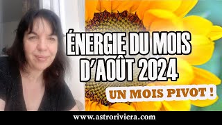 Energies Astro dAOUT 2024 Un mois CRUCIAL Mercure rétro premier carré JupiterSaturne [upl. by Curr828]