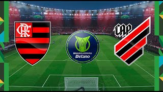 FLAMENGO X ATHLETICO PARANAENSE  CAMPEONATO BRASILEIRO  29092024 [upl. by Pfaff]