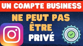 Résoudre Le Problème un compte business ne peut pas être privé Sur Instagram  iOS amp Android [upl. by Thorn]