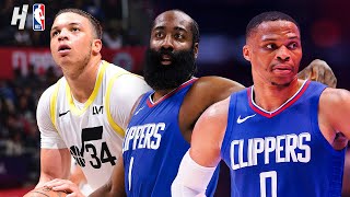 Utah Jazz vs Los Angeles Clippers  Full Game Highlights  April 12 2024  202324 NBA Season [upl. by Nnazus]