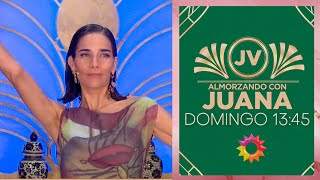 ¡JUANA TIENE TODO LISTO Estos son sus invitados del domingo 20 de octubre a las 1345 [upl. by Gnov]