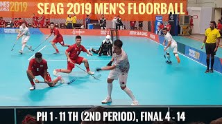 SEA Games 2019  Mens Floorball  Philippines vs Thailand [upl. by Tolliver]