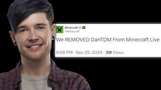 Why DanTDM Just Got REMOVED From Minecraft Live [upl. by Anaeco]